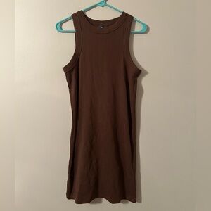 Brown Short Deess
